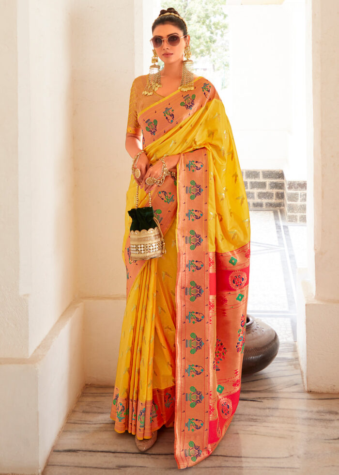 Here's how you can nail Mahira Khan's vibrant saree look
